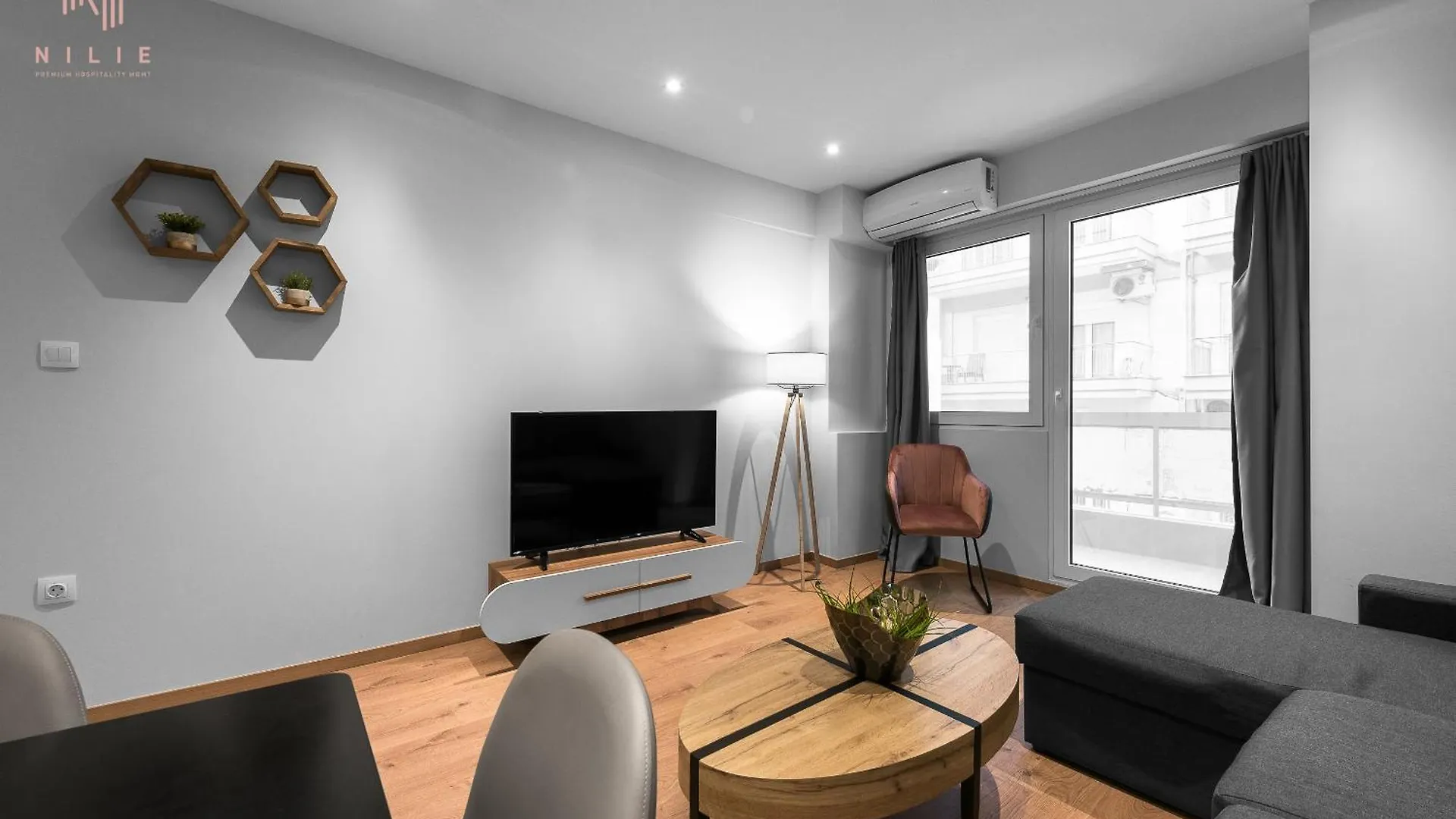 شقة Big Apple Studios And Apartments, Nilie Hospitality Mgmt سالونيك
